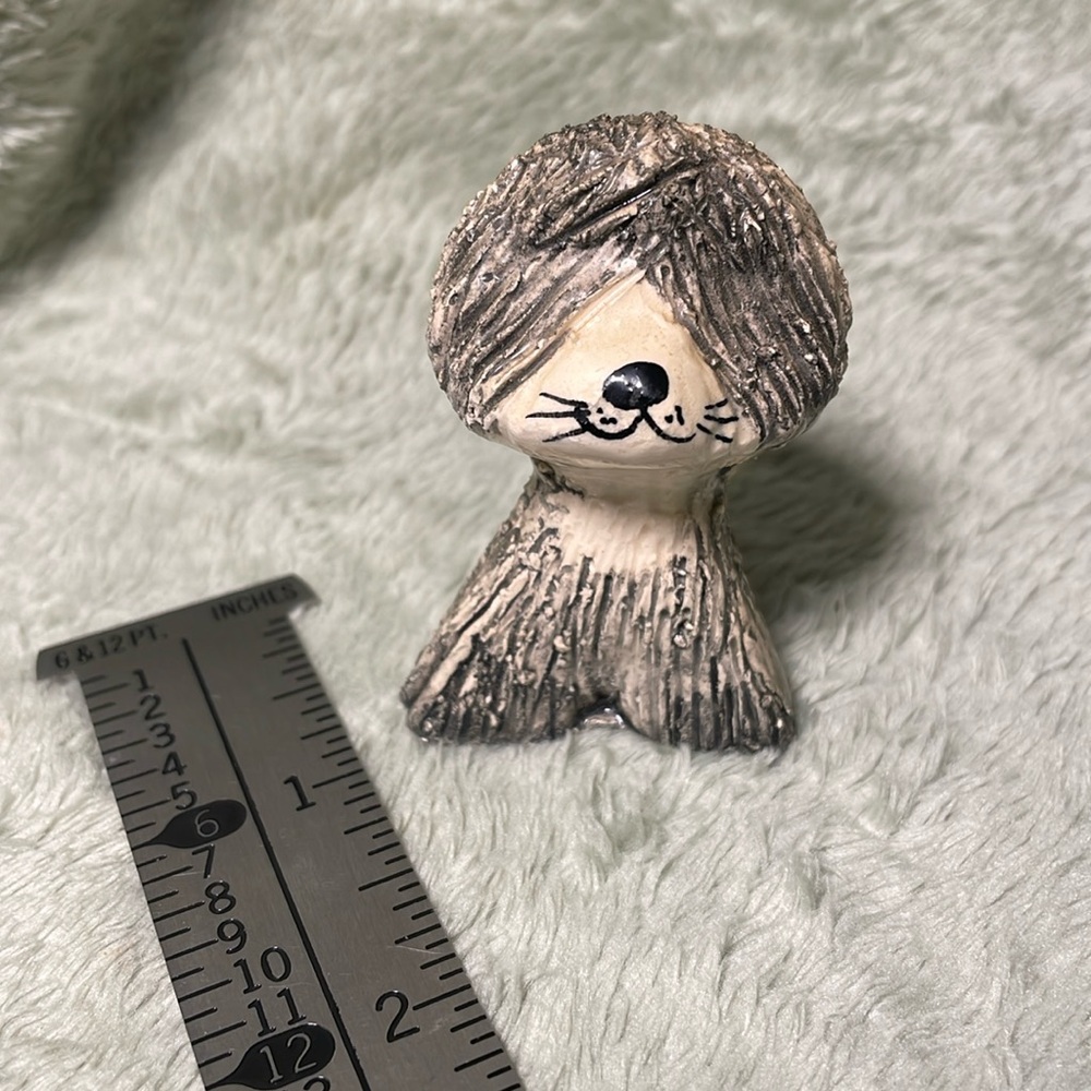 Ceramic Dog from Mom’s Collection